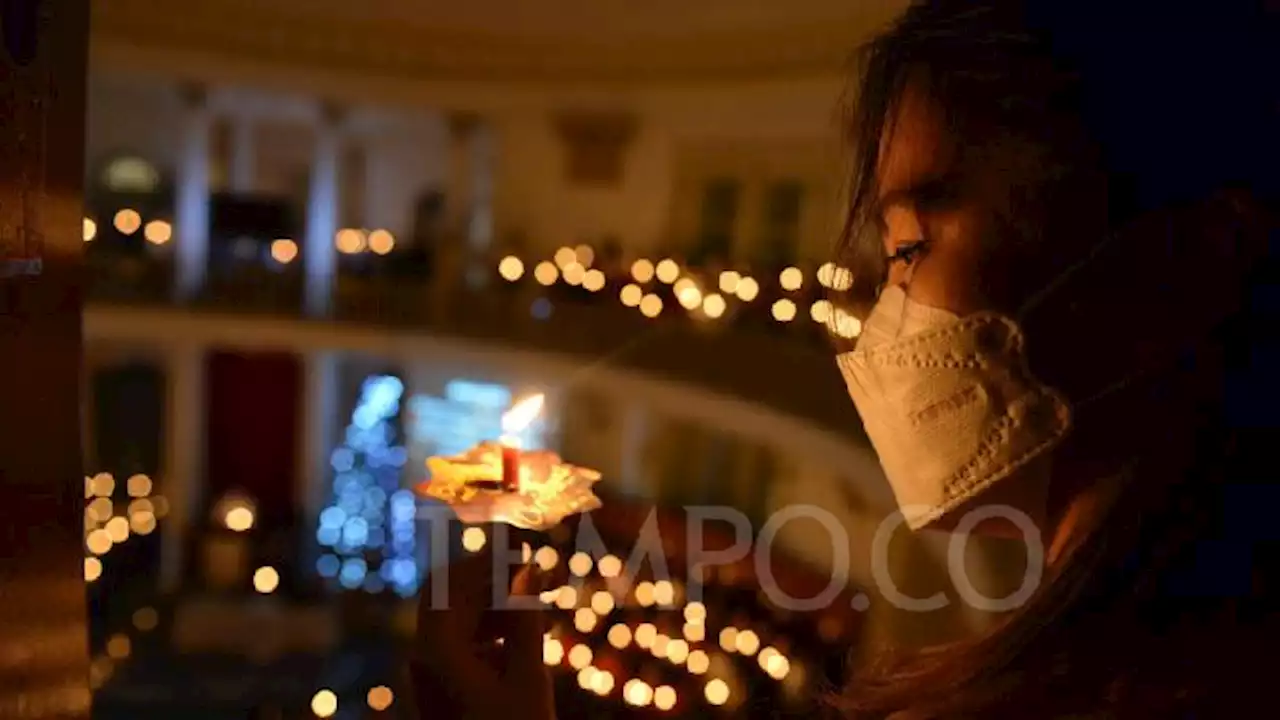 Suasana Khidmat Misa Natal di GPIB Immanuel