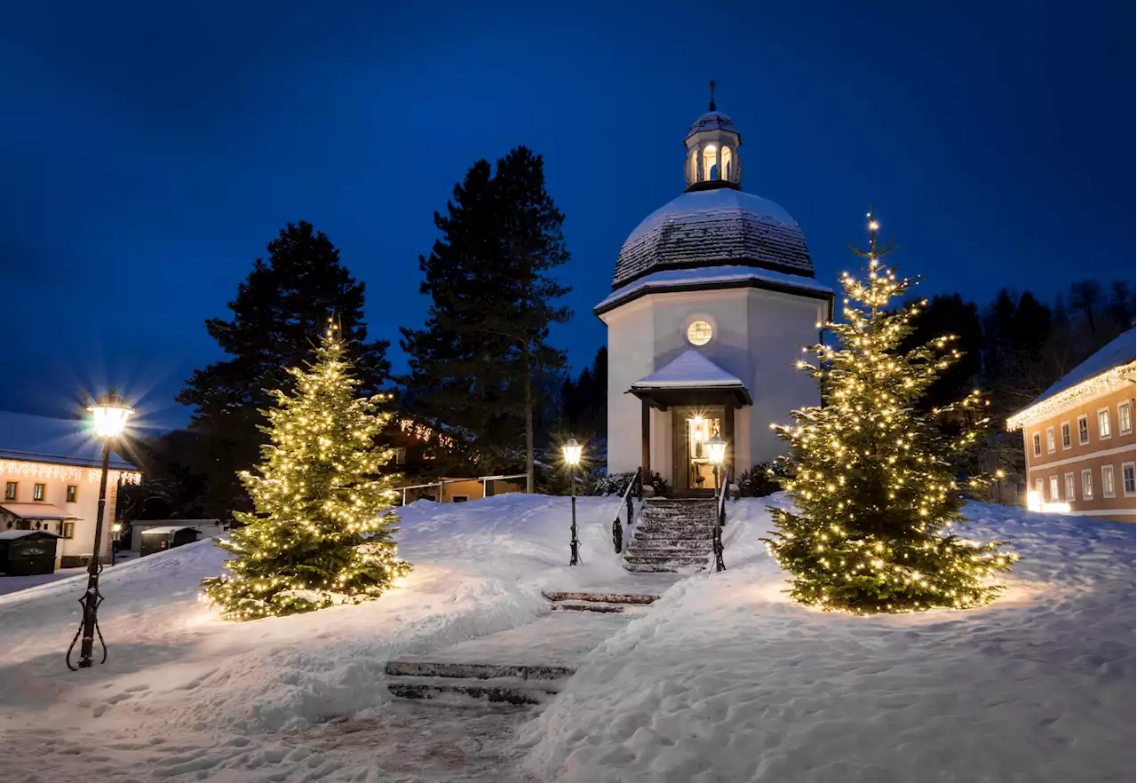 In Austria's Salzburgerland, Silent Night plays out on karaoke machines and church bells