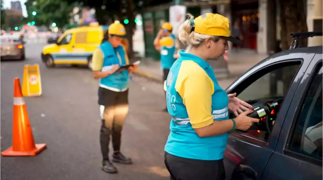 Por Navidad y Año Nuevo, duplican los controles de alcoholemia en la Ciudad