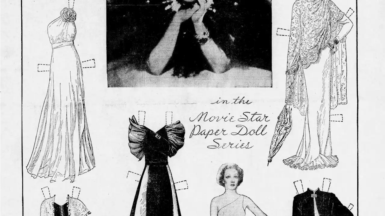 From the Arizona Daily Star archives: Printable movie star paper dolls