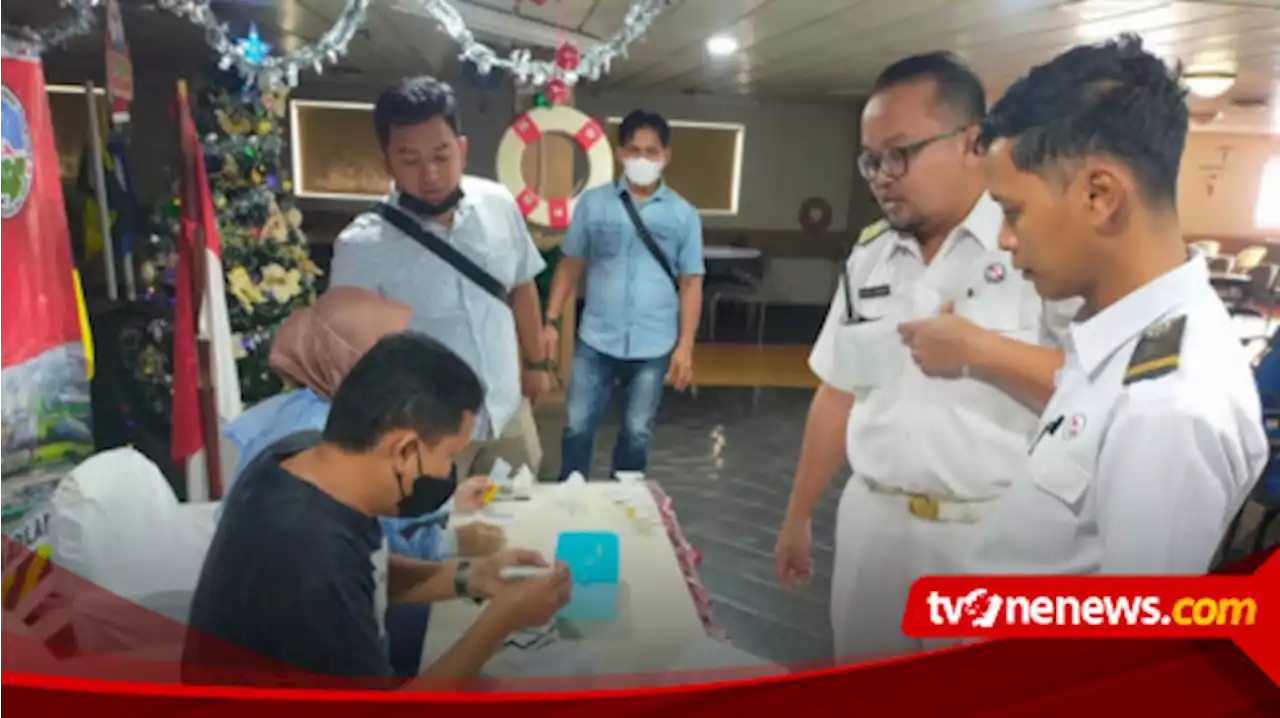 Polres Pelabuhan Belawan Tes Urine ABK KM Kelud, Ini Hasilnya