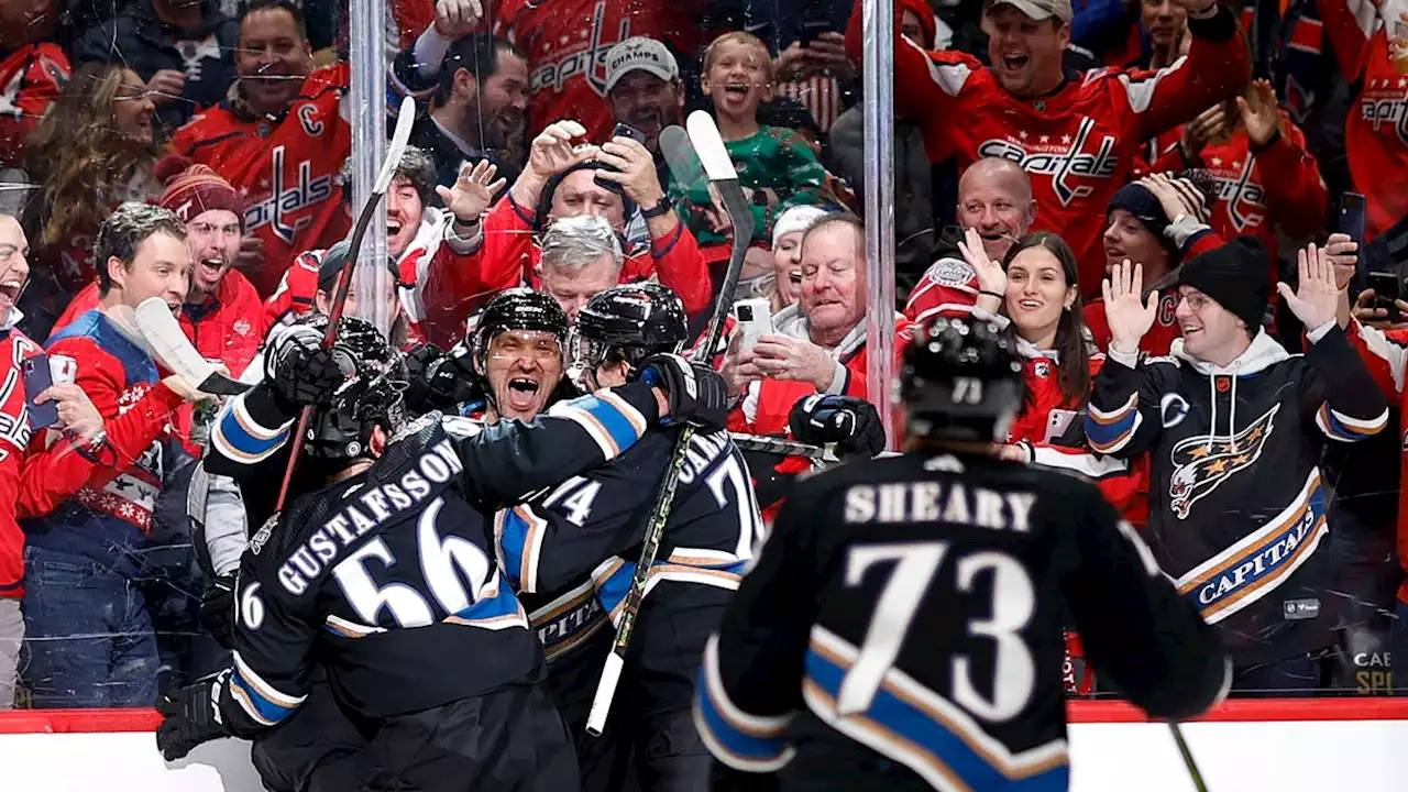 Capitals' Alex Ovechkin passes Gordie Howe for second place on NHL career goals list