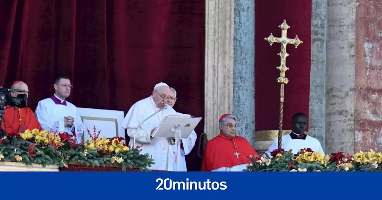 El papa pide que se 'ponga fin inmediatamente a la insensata guerra en Ucrania'