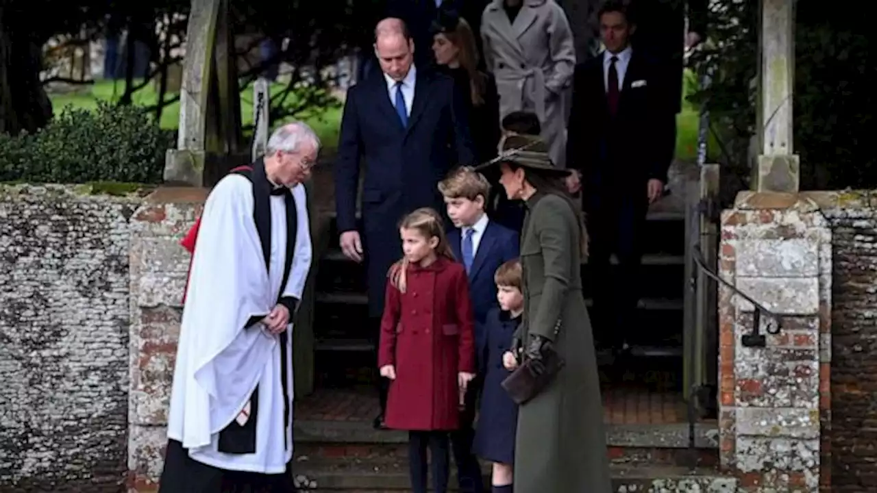 Prince George, Princess Charlotte, Prince Louis join Prince William, Kate for Christmas service