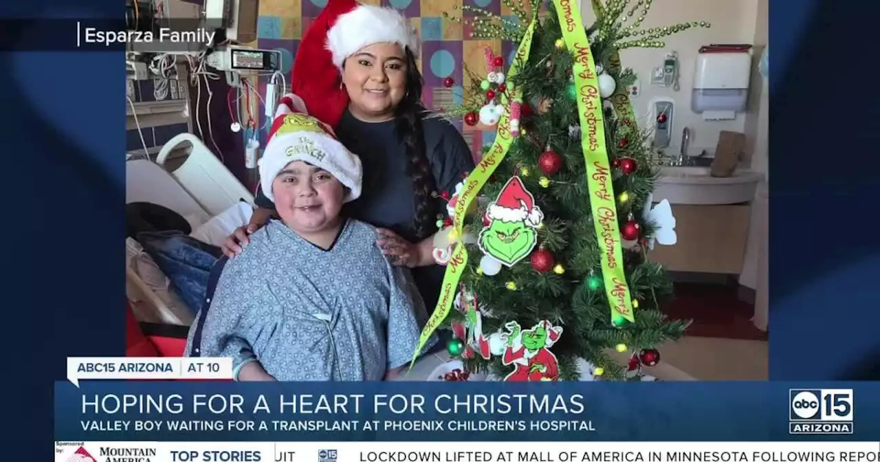 Teen fighting rare heart defect asking for one thing for Christmas: to see his brothers