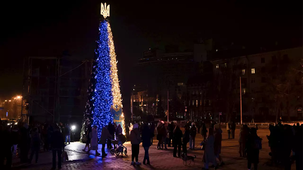 Ukraine looks to glimmer of Christmas tree in year of war, devastation