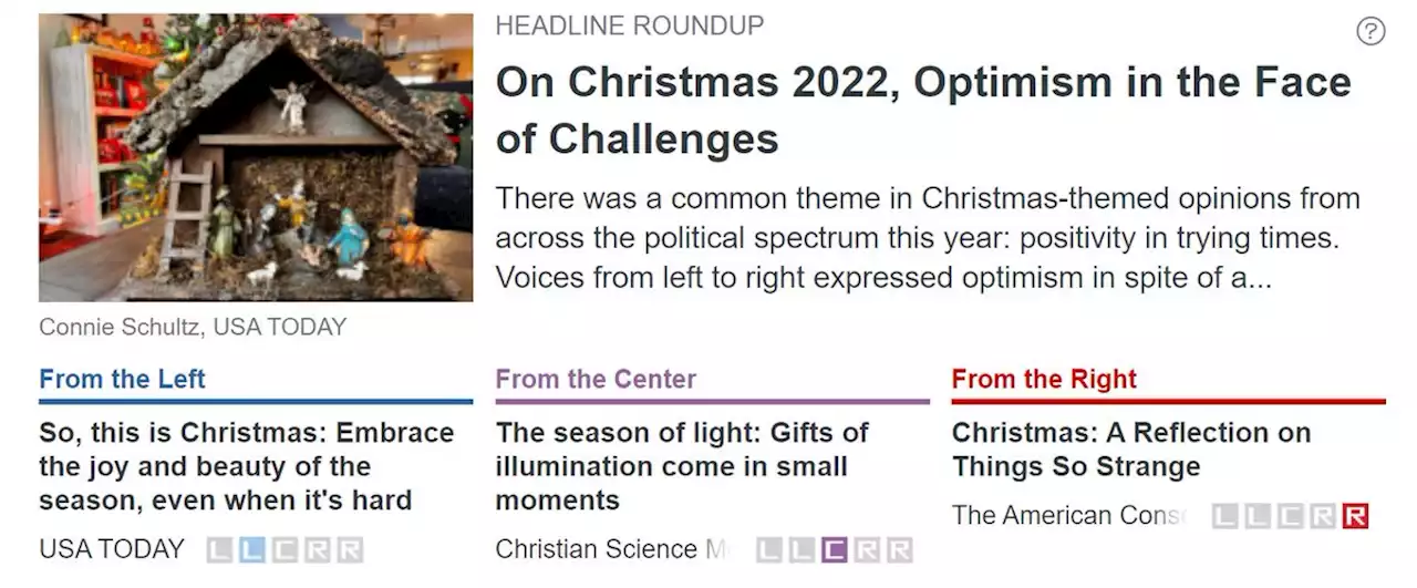 On Christmas 2022, Optimism in the Face of Challenges