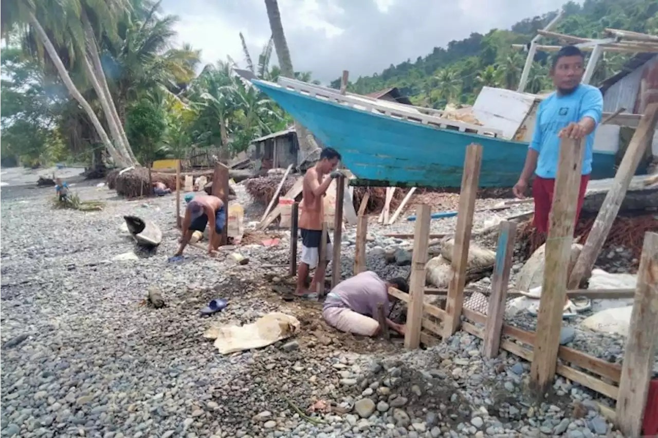 Pemkab Gorontalo Utara lakukan percepatan penanganan banjir rob