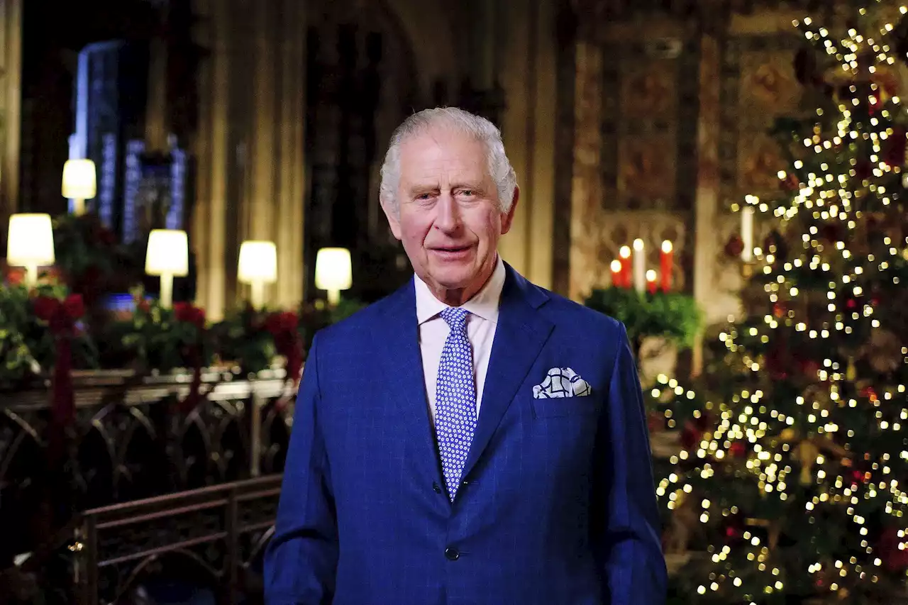 King Charles salutes late queen, public workers in speech