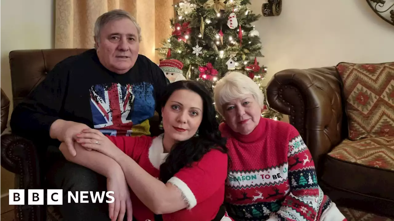 Ukrainian refugees celebrate their first Christmas in UK