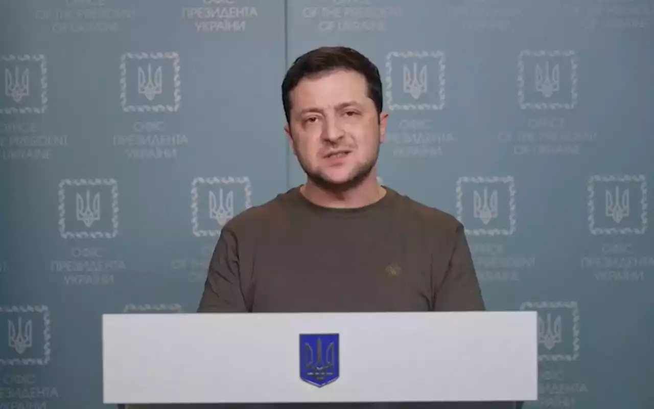 Perang Rusia vs Ukraina Memanas, Ini Pesan Zelensky saat Natal