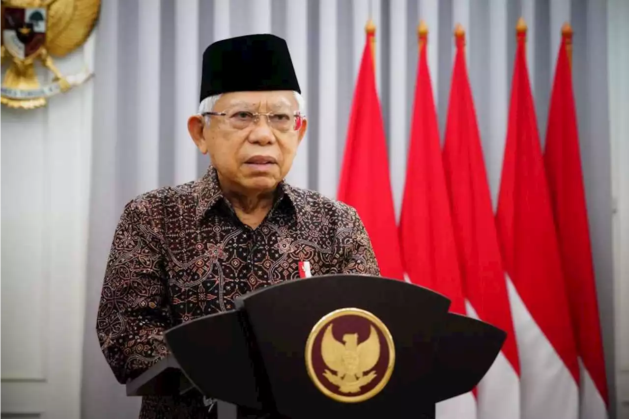 Wapres Ma'ruf Amin Sampaikan Doa untuk Kesembuhan Try Sutrisno