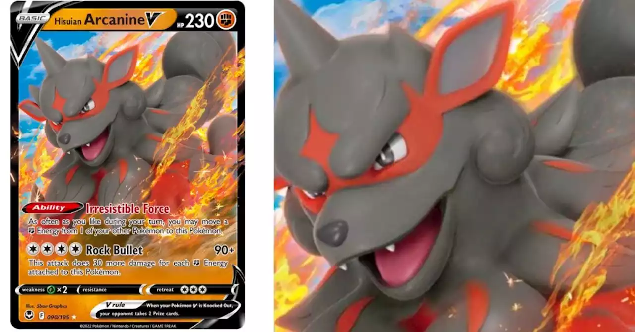 The Cards Of Pokémon TCG: Silver Tempest Part 20: Hisuian Arcanine