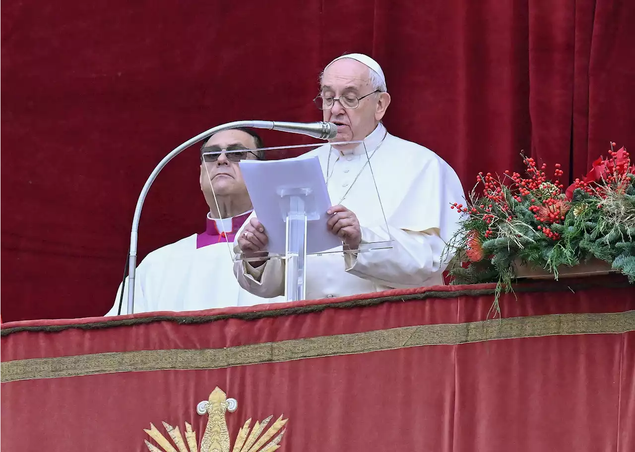 Papst Franziskus spendet Weihnachtssegen 'Urbi et Orbi'