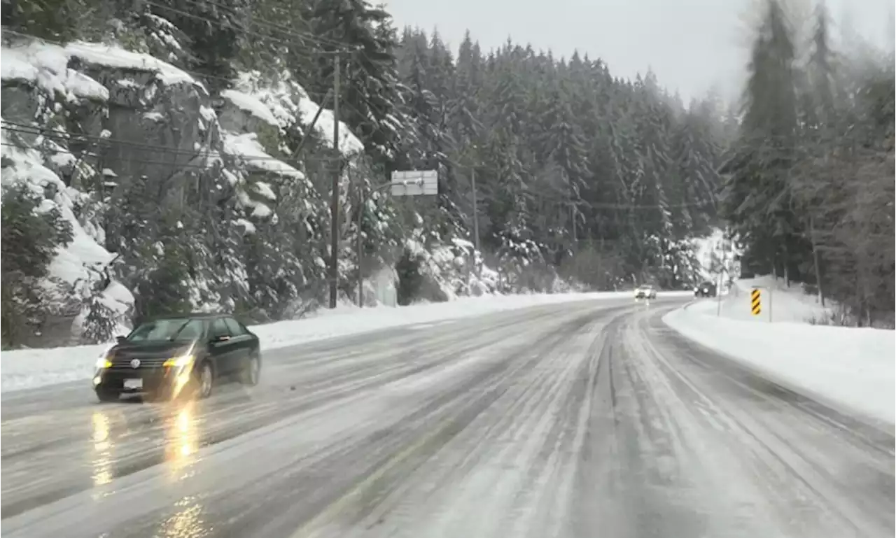 Updated: Christmas Eve closures—Highway 99 to reopen at 4 p.m.