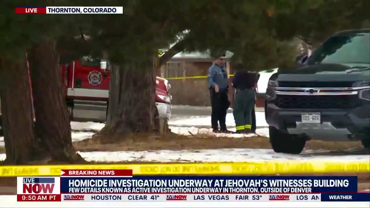 2 dead at Colorado Jehovah's Witness temple: police investigating 'suspicious device'