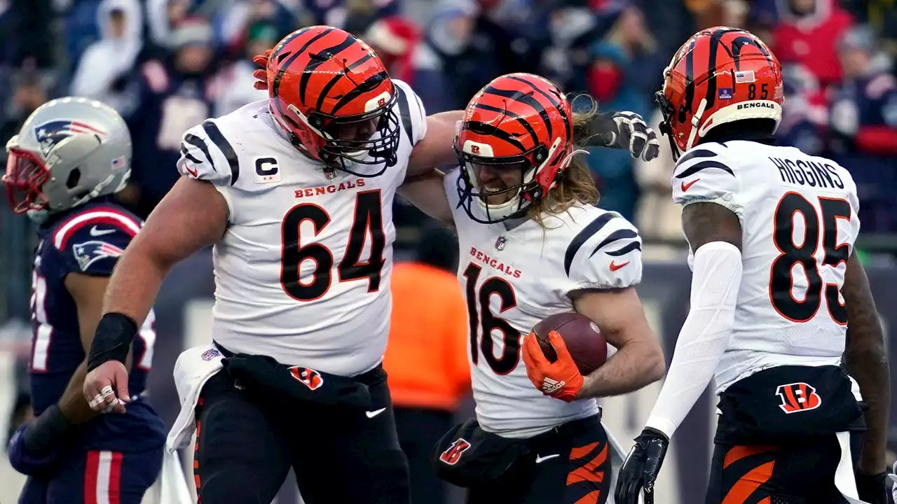 Late turnover lifts Bengals to seventh straight win, Patriots squander chance to bolster playoff hopes