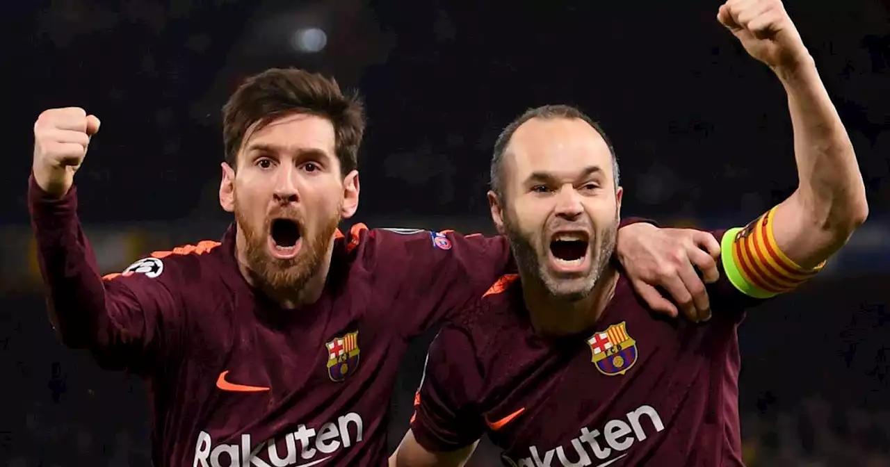 “Con o sin Mundial, Messi es el mejor” del mundo: Andrés Iniesta