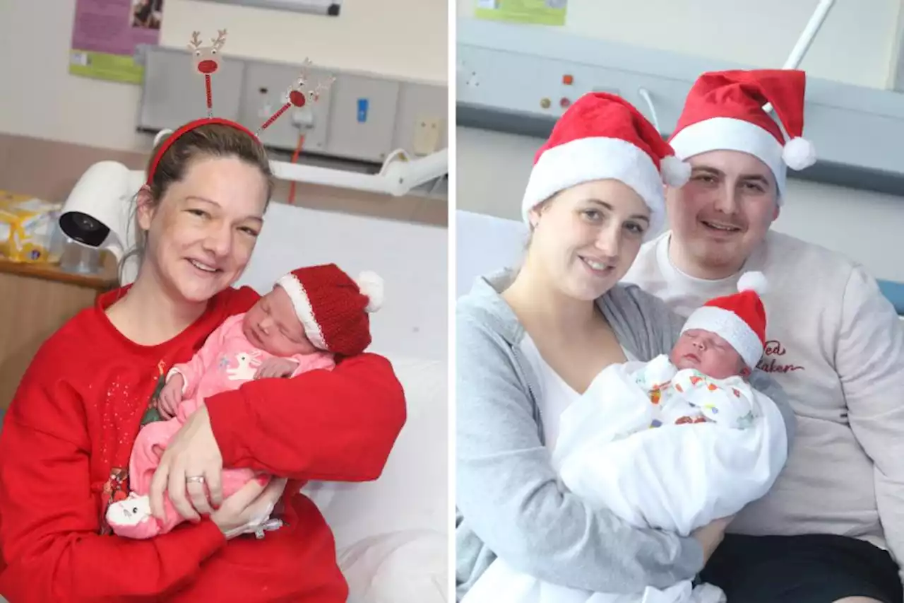 Meet two adorable Christmas Day babies born at a Glasgow hospital