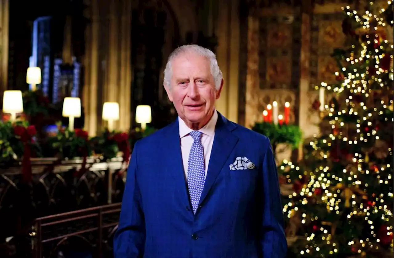 Watch King Charles' first Christmas address as he pays tribute to Queen Elizabeth