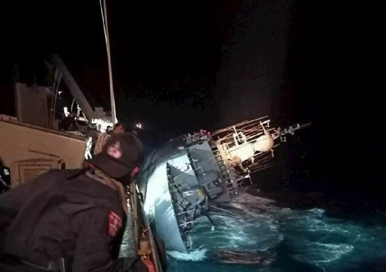 Three more bodies pulled from waters after sinking of Thai navy ship