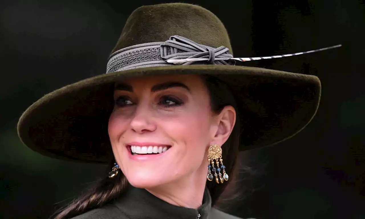 Princess Kate goes for a radically different aesthetic than her traditional Christmas look