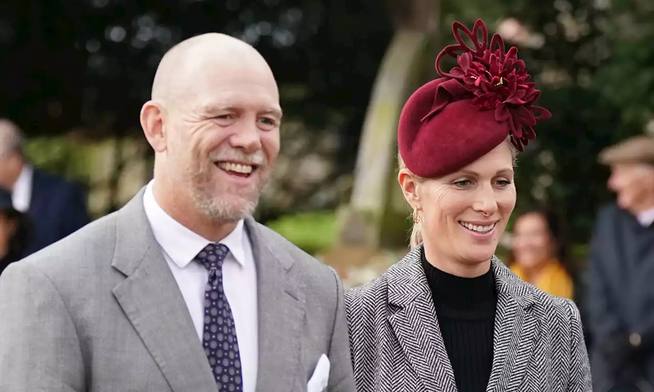 Zara and Mike Tindall joined by their daughter Lena for surprise Christmas walkabout