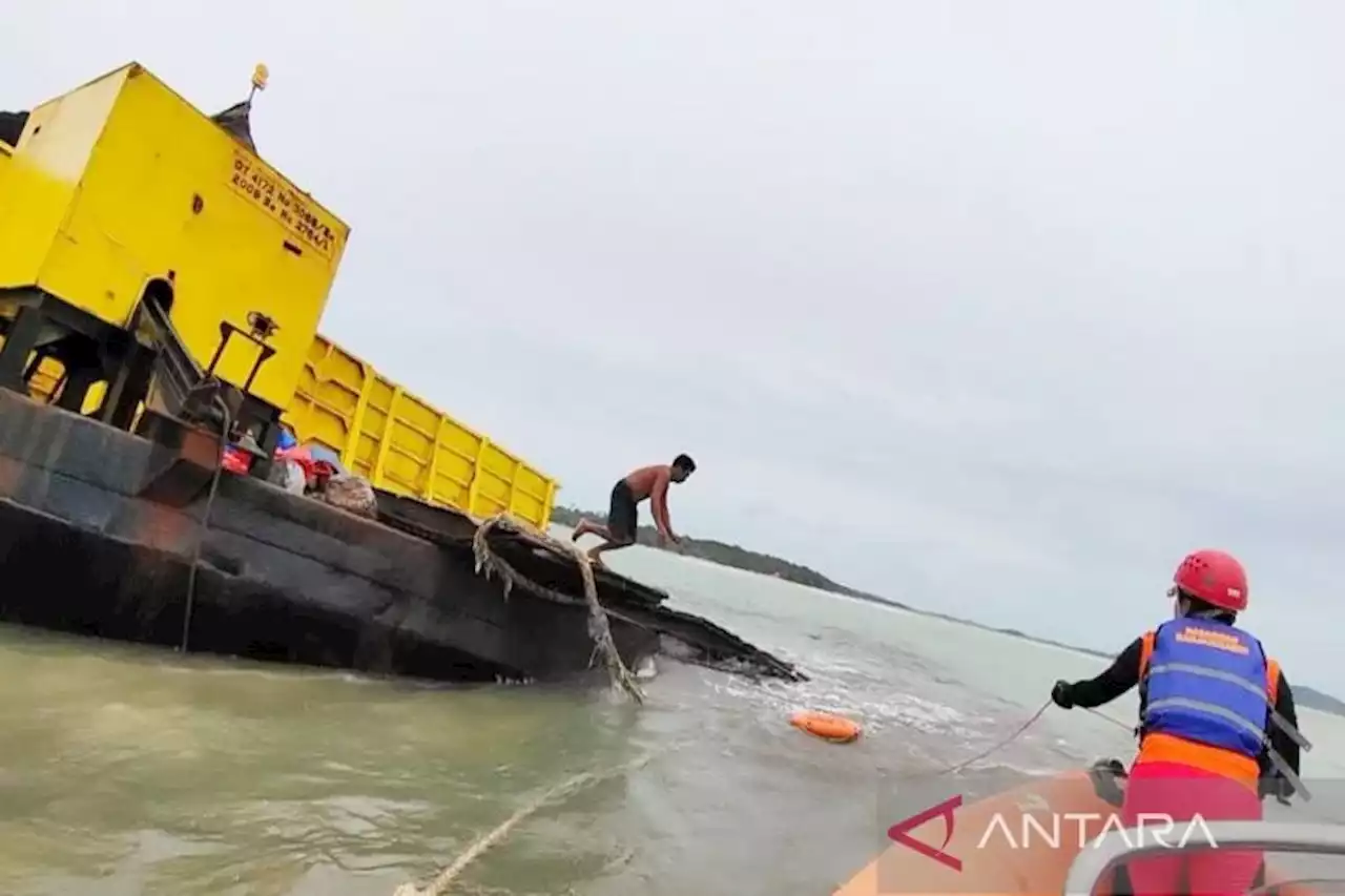 Kapal Terbalik dan Tenggelam, 3 Selamat, 2 Hilang, Basarnas Terus Melakukan Pencarian