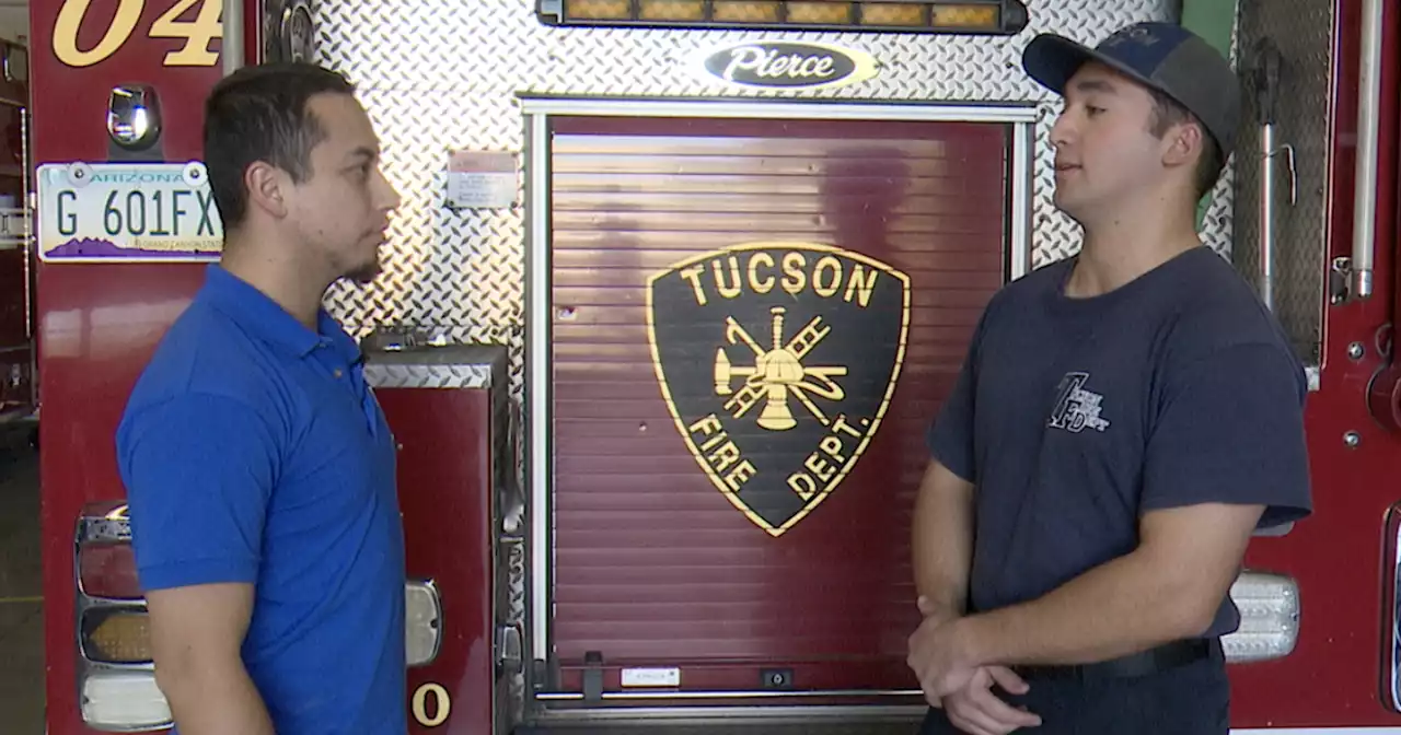 KGUN9 reporter Andrew Christiansen spends Christmas Eve with the Tucson Fire Department