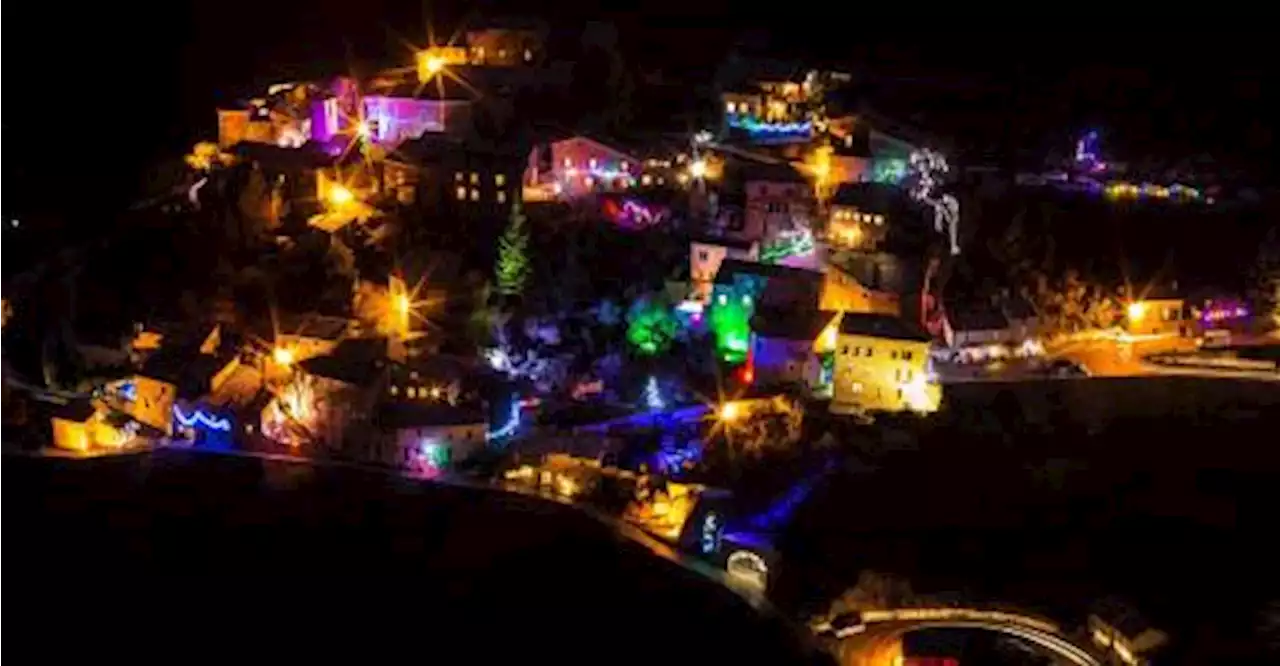 Le village de Brantes s’illumine pour les fêtes