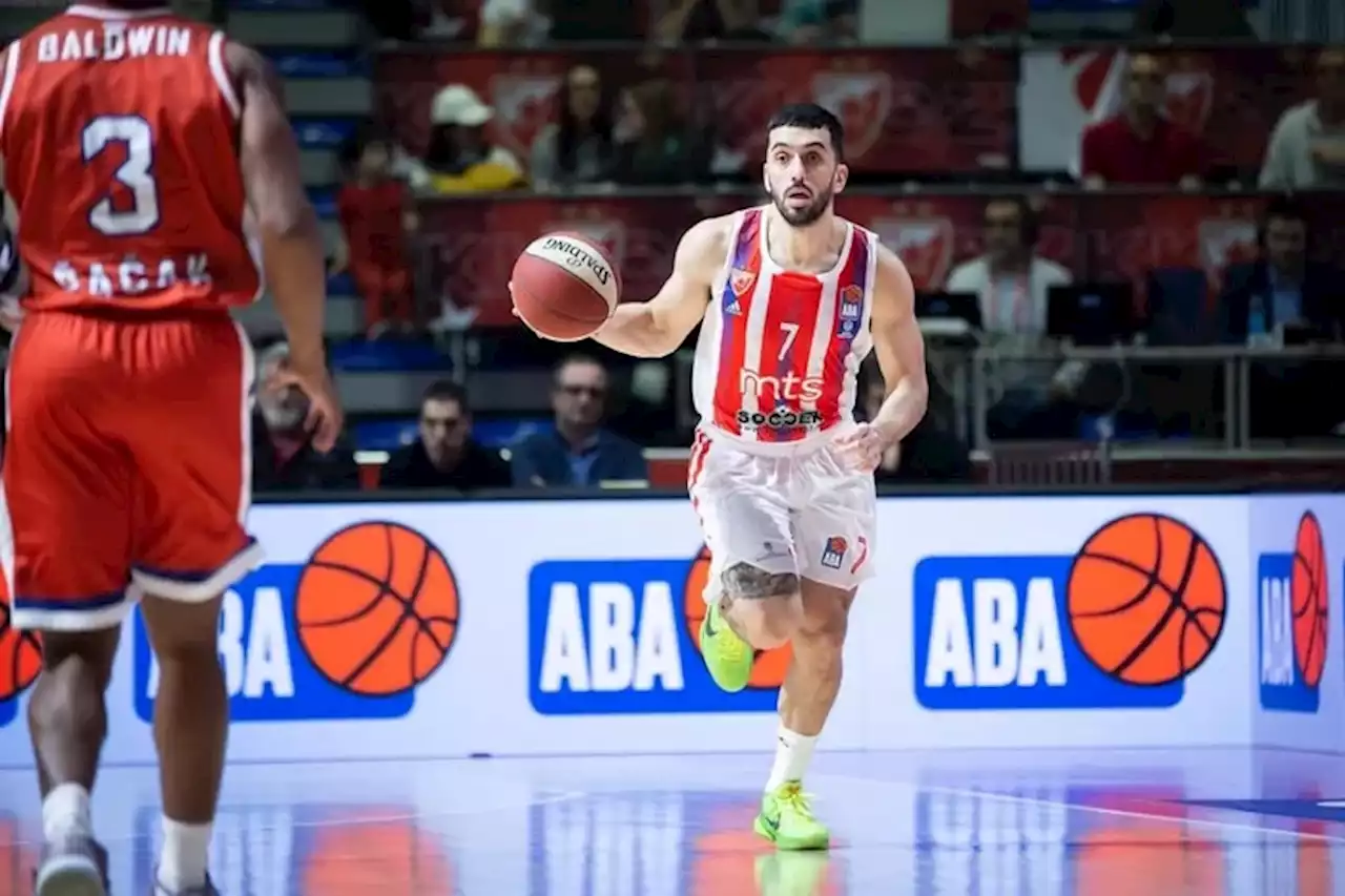 Facundo Campazzo debutó en Estrella Roja de Belgrado y ya ilusiona a todos los fanáticos con sus pases mágicos