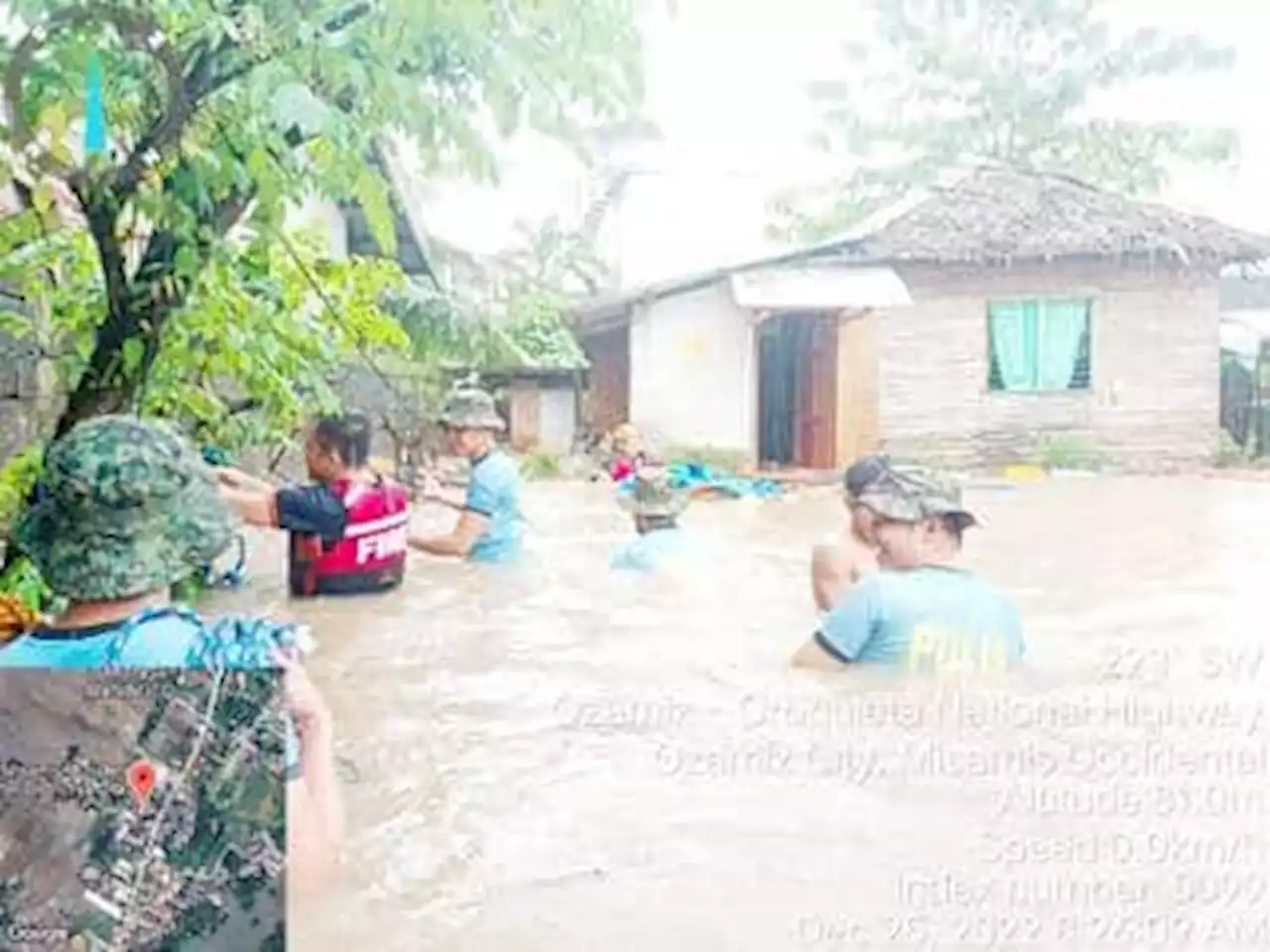 Northern Mindanao LGUs rescue flood victims on Christmas