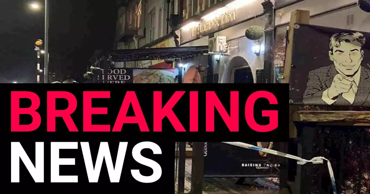 Man charged with murder over Black Eye Friday pub death