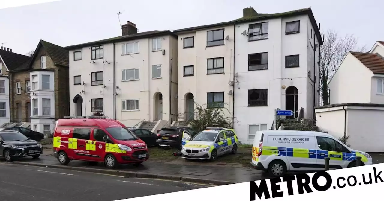 Woman dies in London flat fire in early hours of Christmas Eve