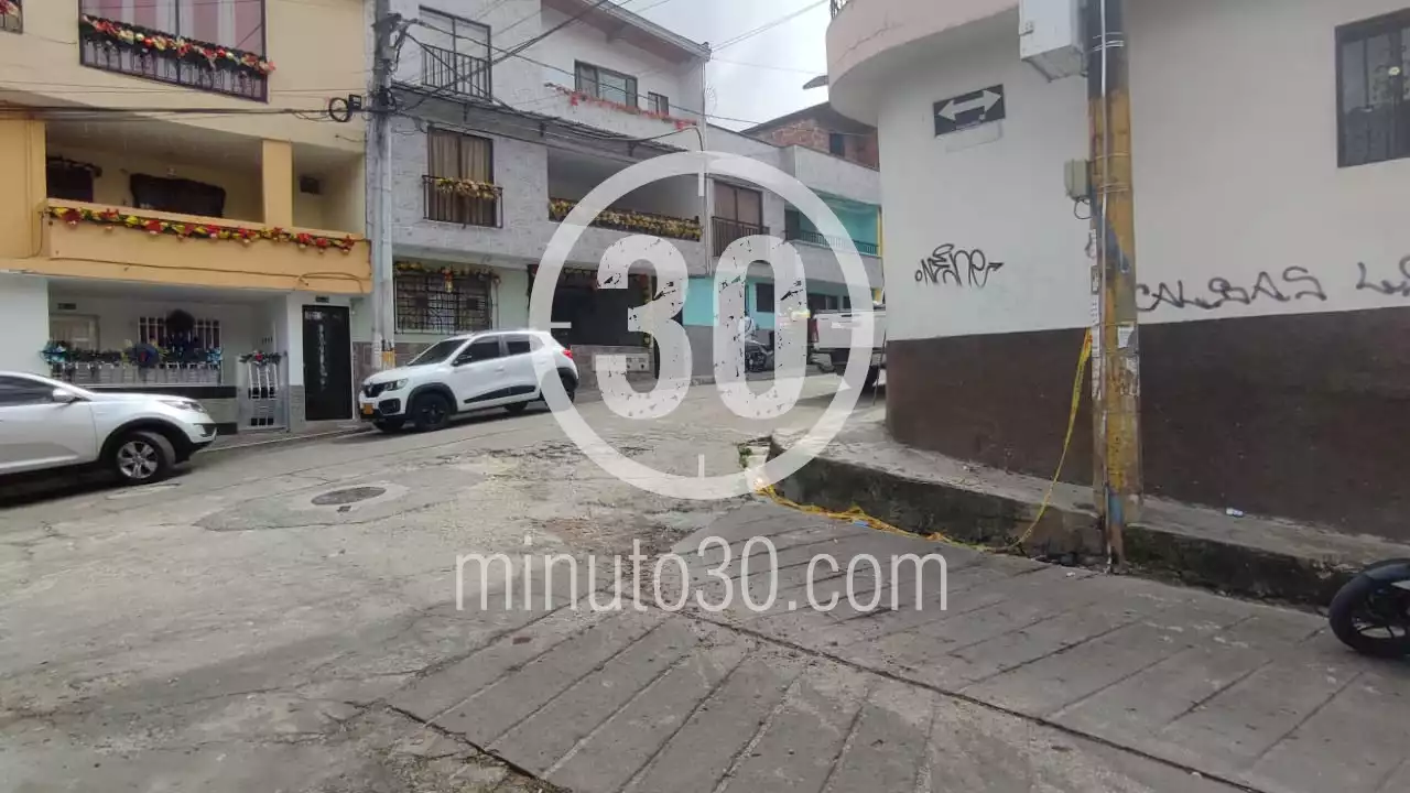 Un joven fue asesinado a balazos por sicarios en Caldas, Antioquia