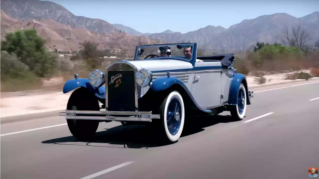 Rare 1930 Lancia Dilambda cruises into Jay Leno's Garage