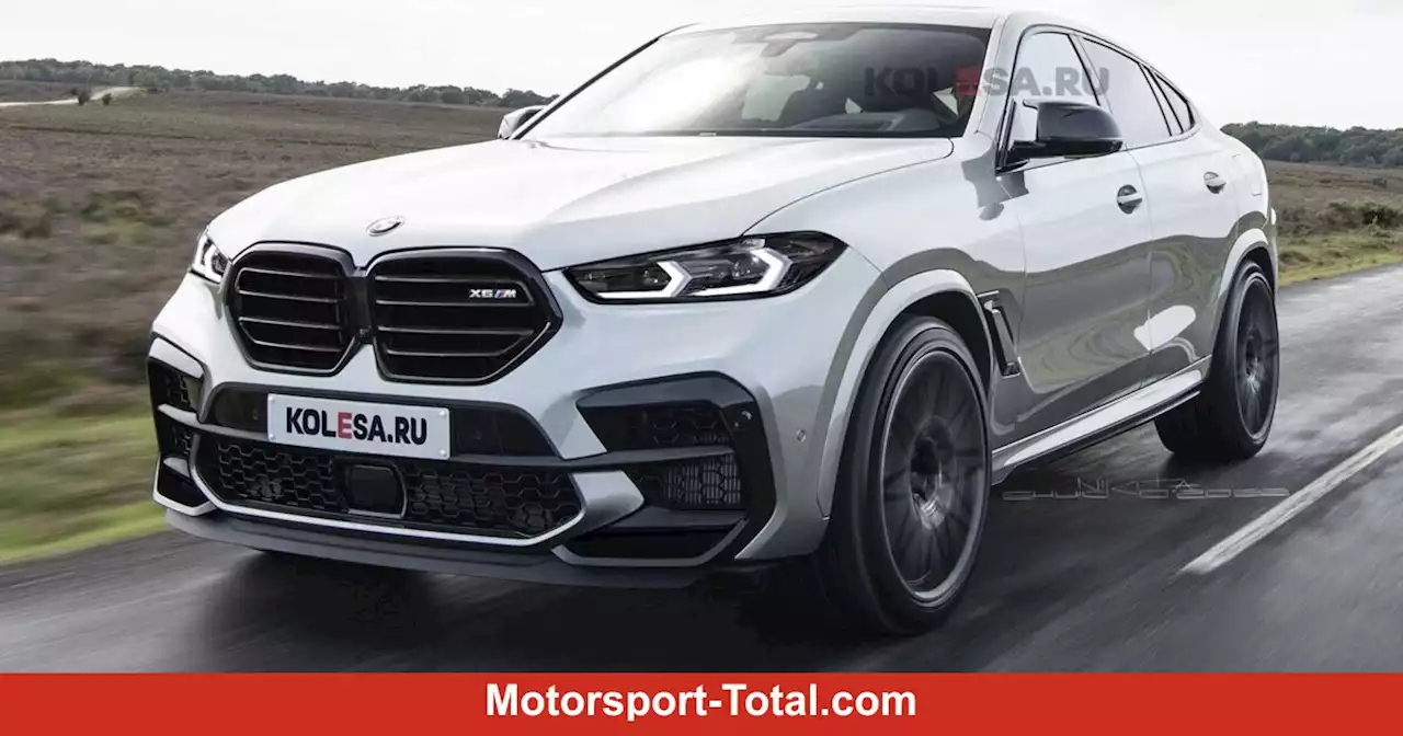 BMW X6 M (2023) zeigt sich auf Rendering mit aggressivem Facelift