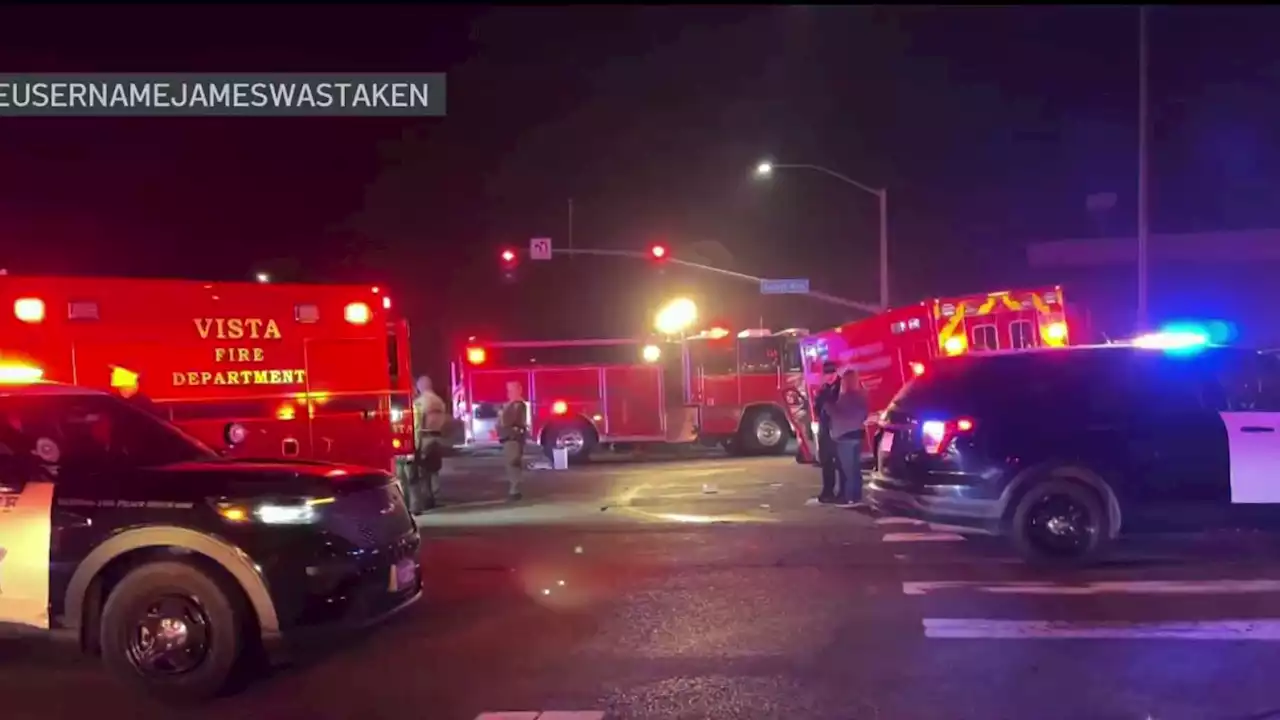 3 Hospitalized After Pursuit Ends in Ambulance Crash in Oceanside