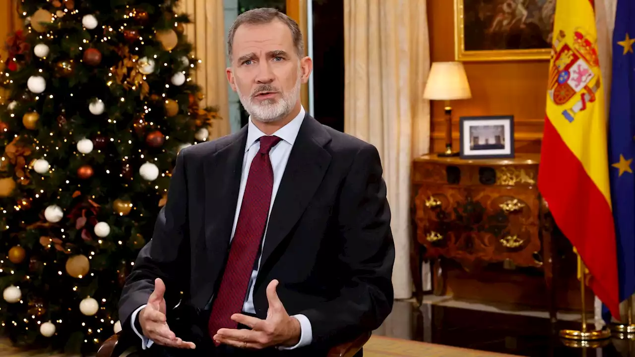 Discurso de Navidad del rey Felipe VI: El rey alerta de la 'erosión' de las instituciones