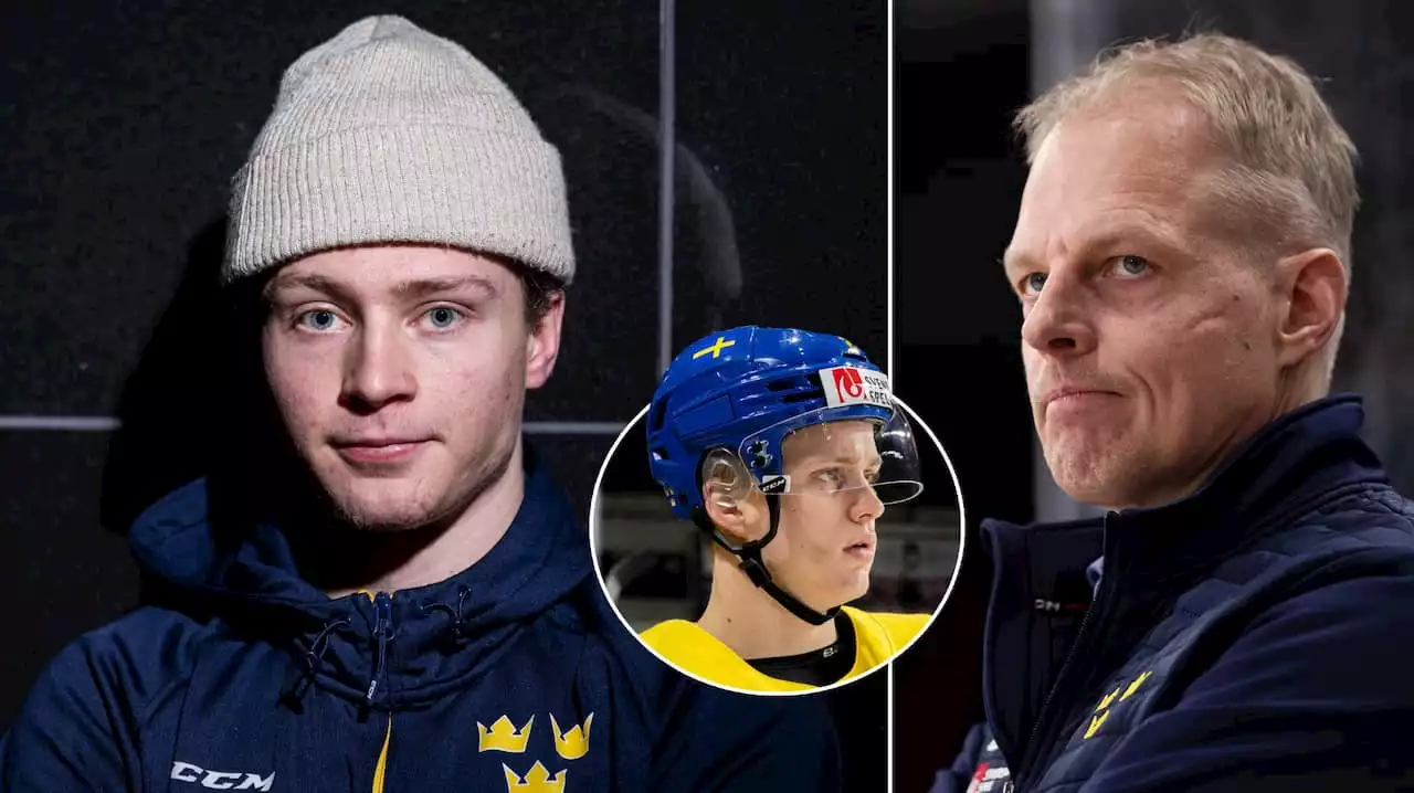 Odraftade doldisen pekas ut i Juniorkronorna ✓ Svaret: ”Känt på mig det”