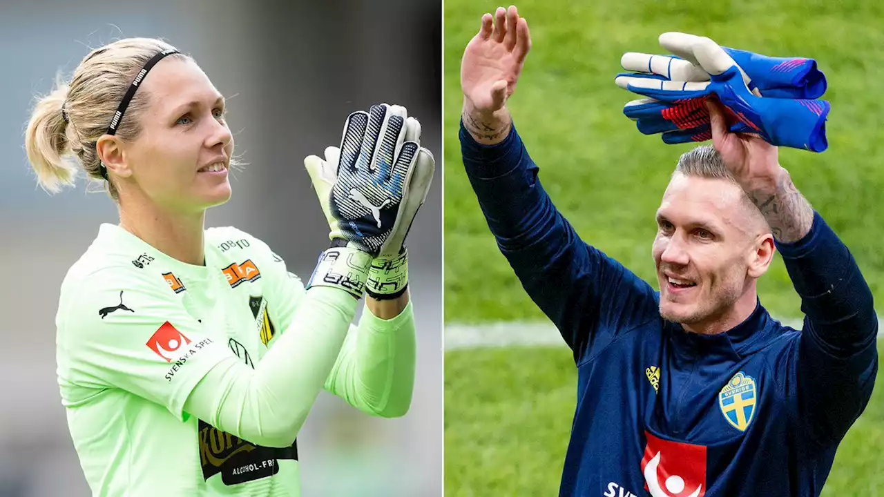 Fotboll: Falk och Olsen prisas som årets målvakter