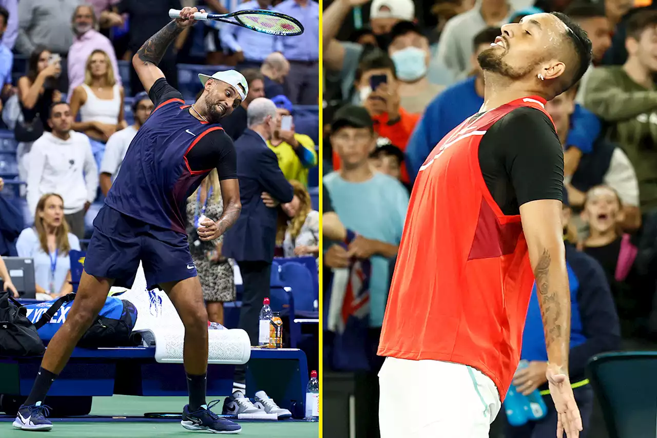 Nick Kyrgios' wild 2022 included Wimbledon final, spitting and Ben Stiller