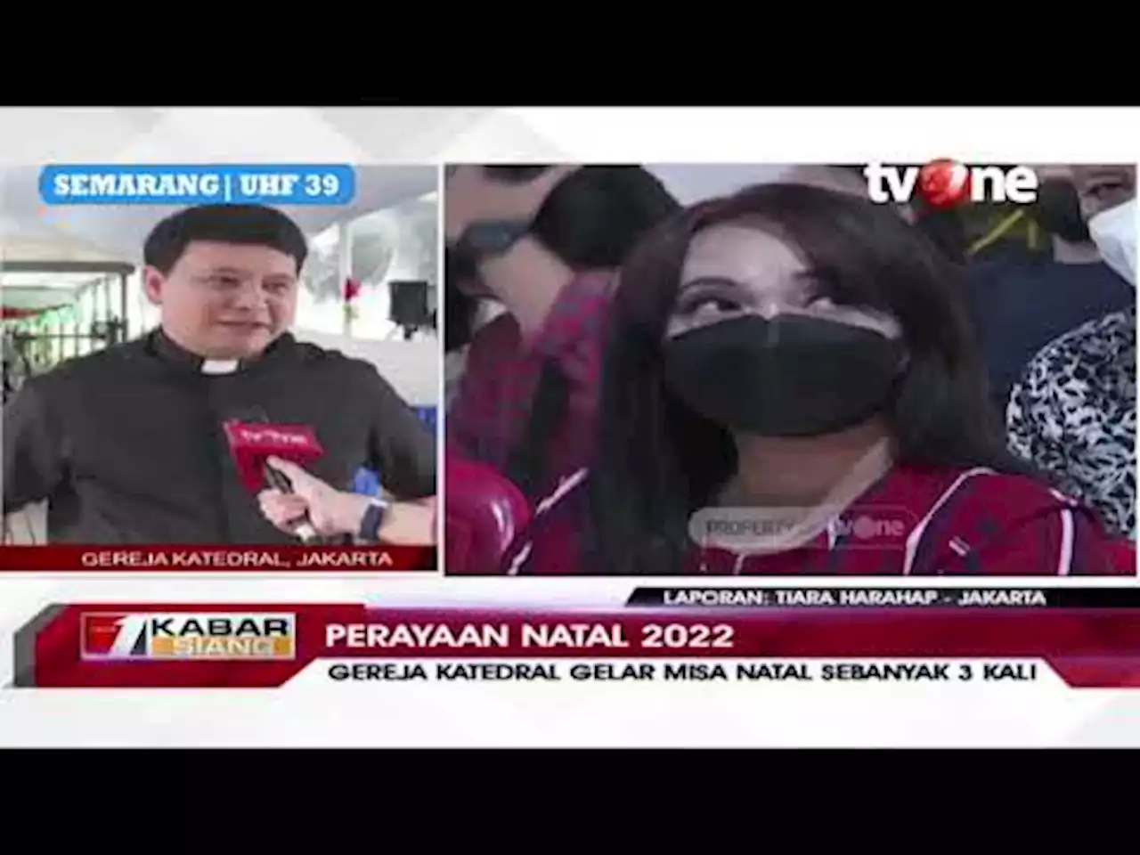 Perayaan Natal 2022, Gereja Katedral Jakarta Gelar Misa Natal 3 Kali - tvOne