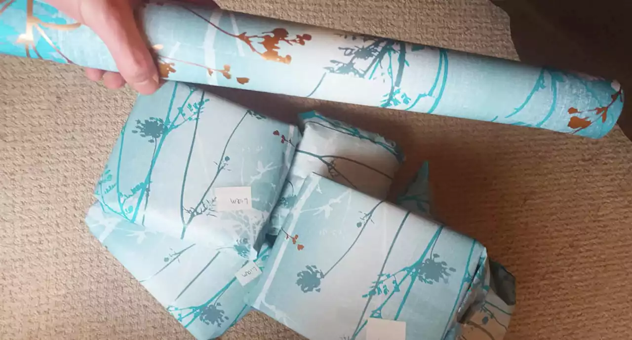 Man's hilarious $110 mistake wrapping presents - but can you see what's wrong?