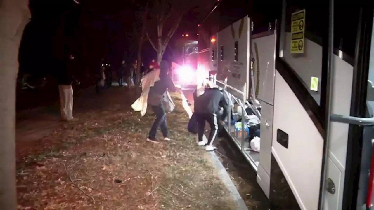 White House denounces migrants being bused to VP's home on freezing Christmas Eve