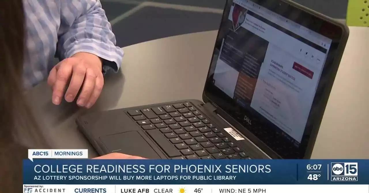 Phoenix high school seniors getting more access to laptops for college readiness