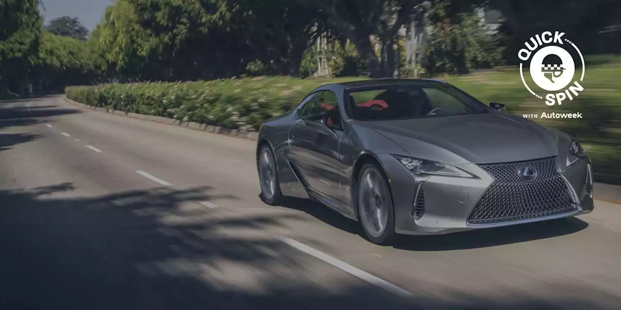 The 2022 Lexus LC 500h Is Modern Personal Luxury