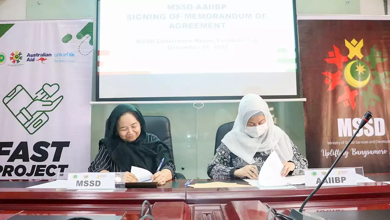 Bangsamoro social services ministry partners with Amanah Islamic Bank for digital aid payment - BusinessWorld Online