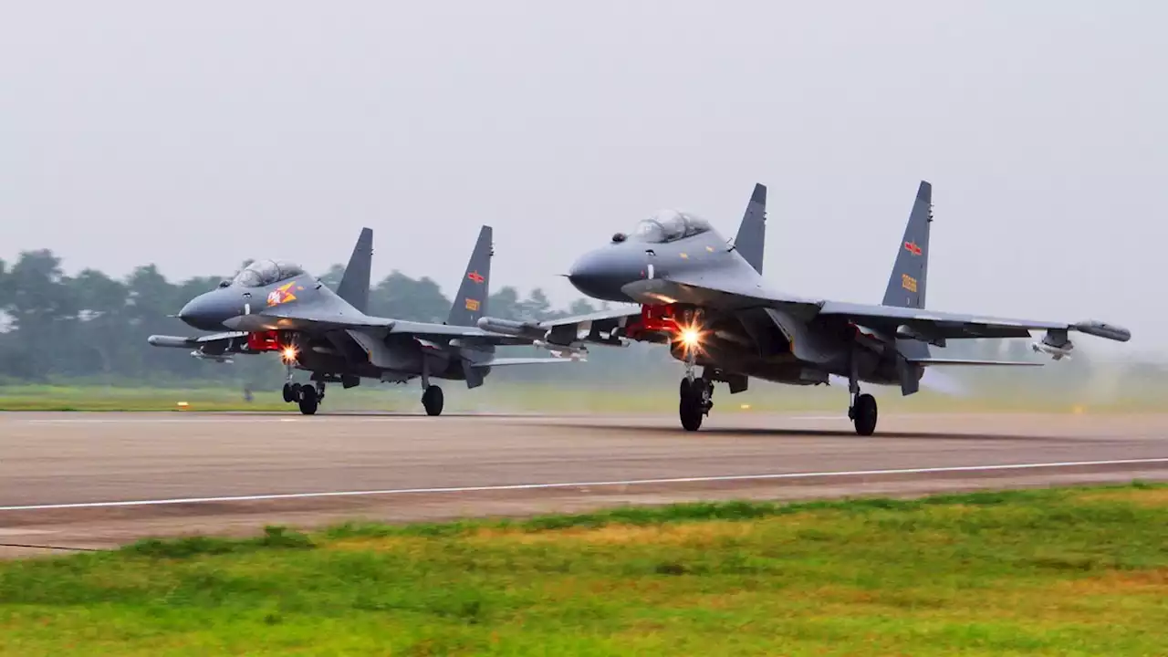 China: 71 Kampfjets drohen Taiwan