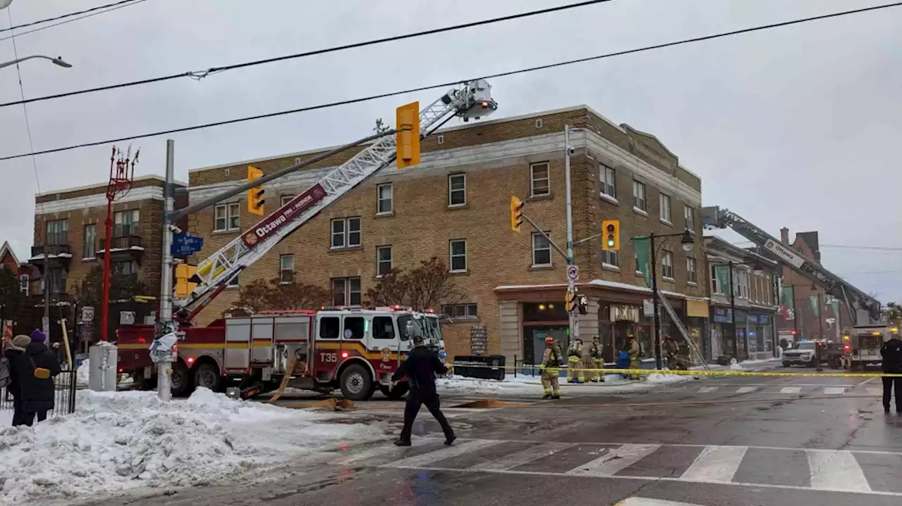 Ottawa firefighters responding to blaze in the Glebe